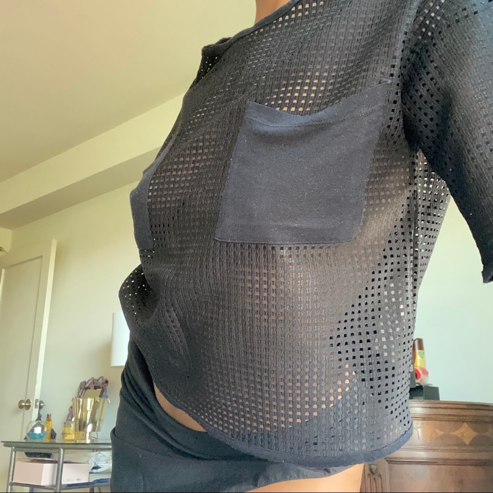 Noisy May Mesh Black Top ◼️